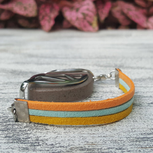 Cake Faux Suede Bracelet - Bellabeat Leaf and Ivy
