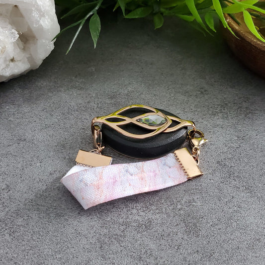 Blush Marble Elastic Bracelet - Bellabeat Leaf and Ivy