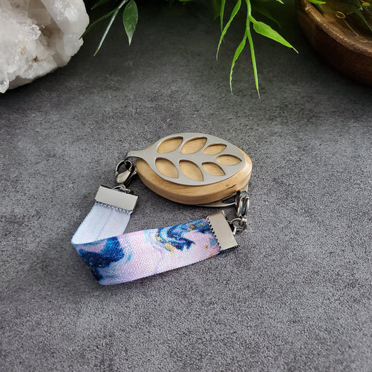 Blue Marble Elastic Bracelet - Bellabeat Leaf and Ivy
